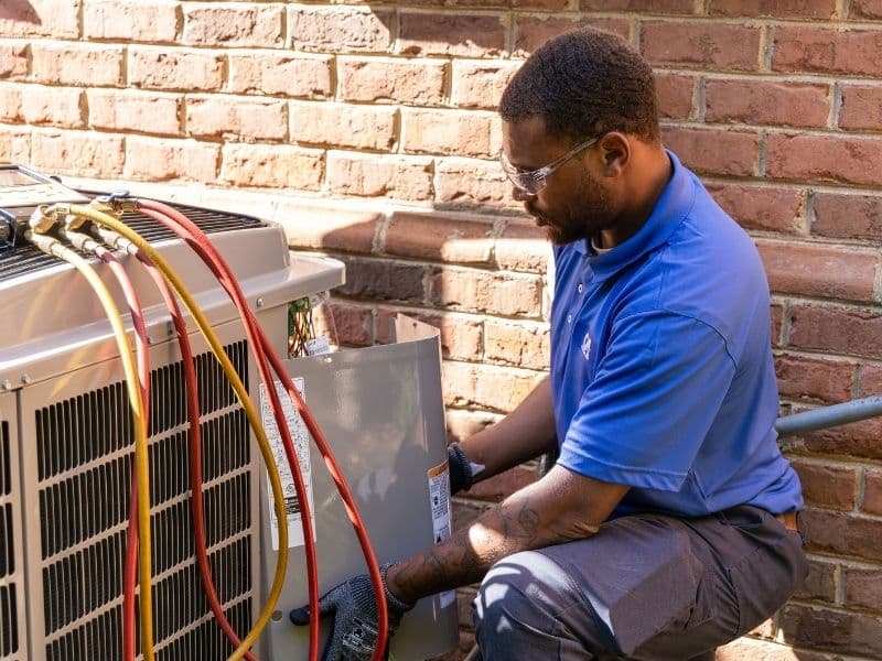 NATE-certified technician